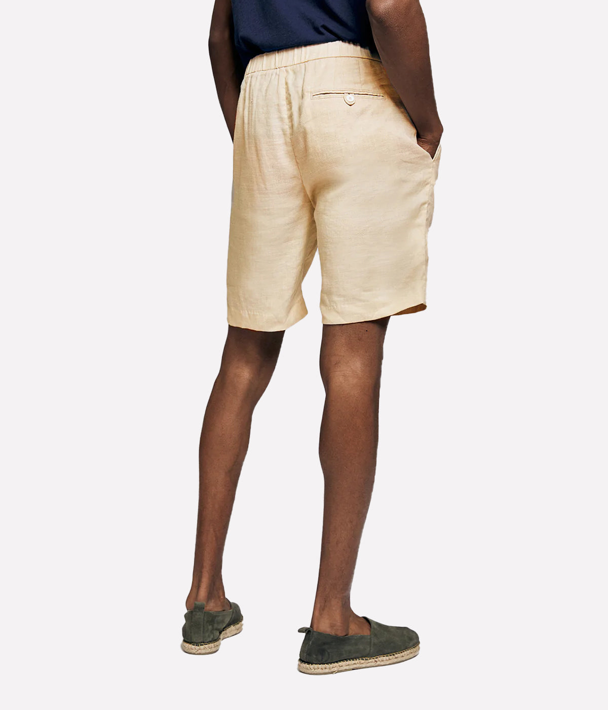 Felipe Linen Short in Sand