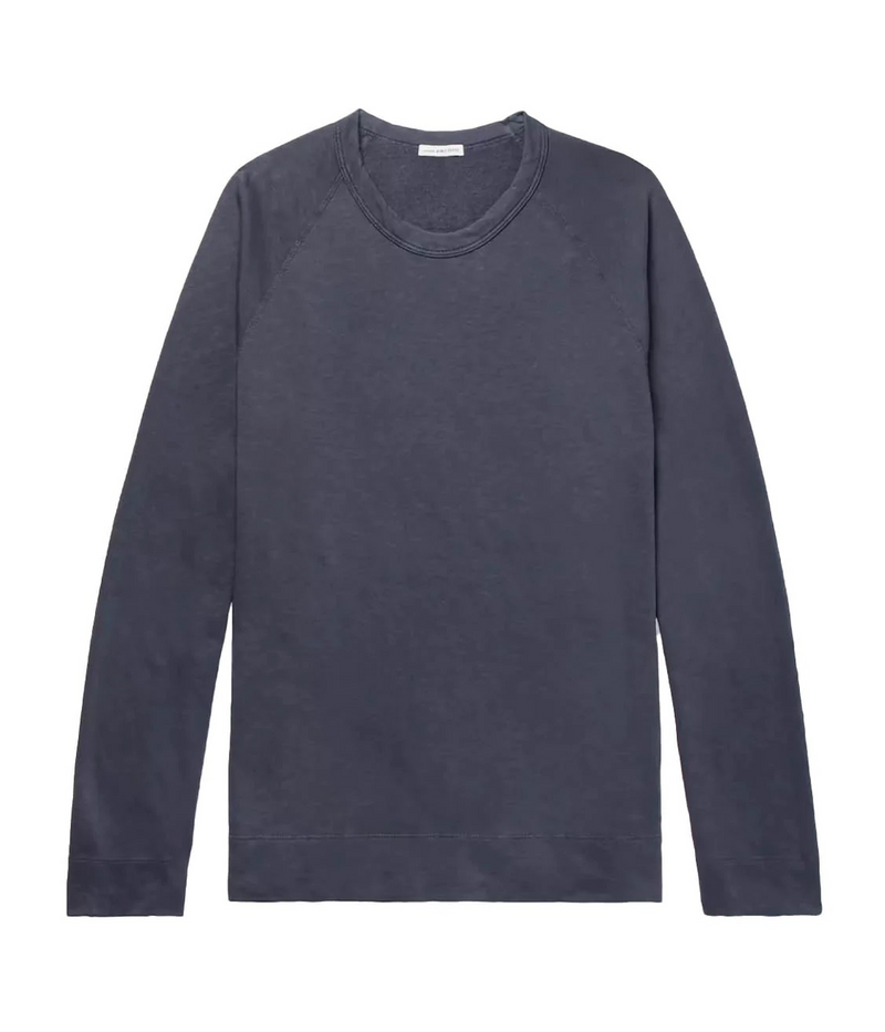 French Terry Raglan Sweatshirt in Deep Pigment