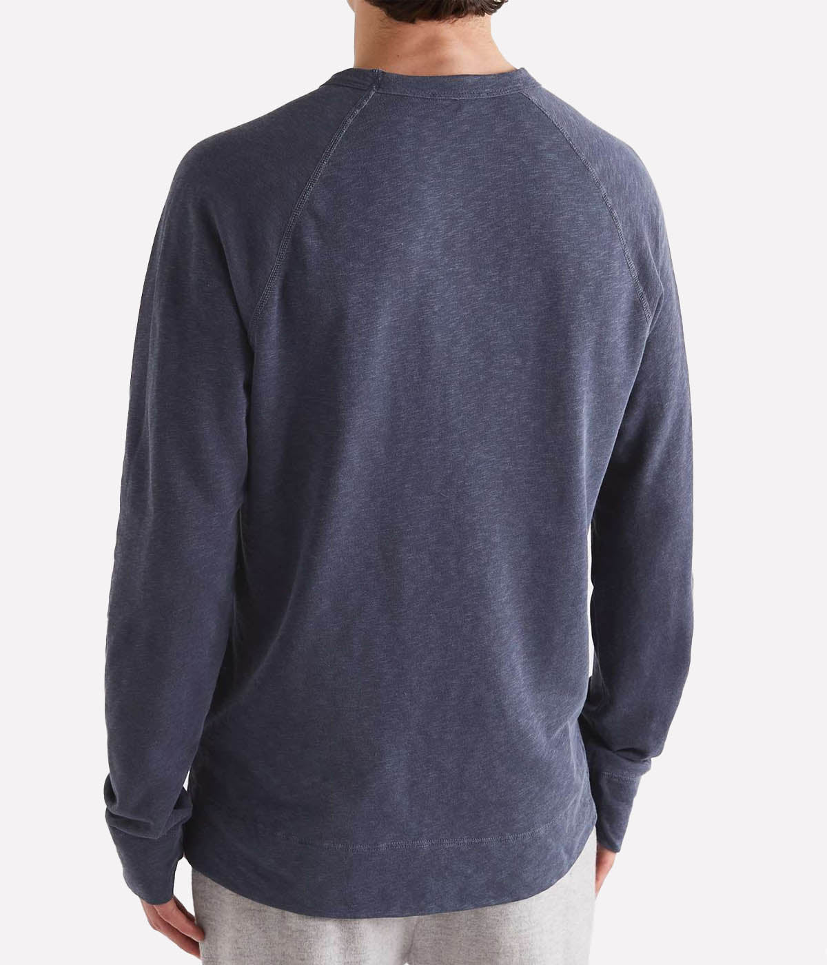 French Terry Raglan Sweatshirt in Deep Pigment
