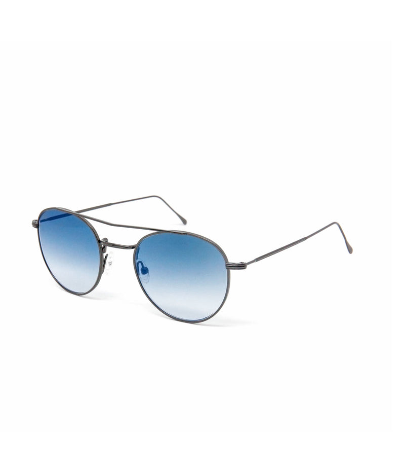 Gabi Evo Sunglasses with Blue Lenses and Black Frames