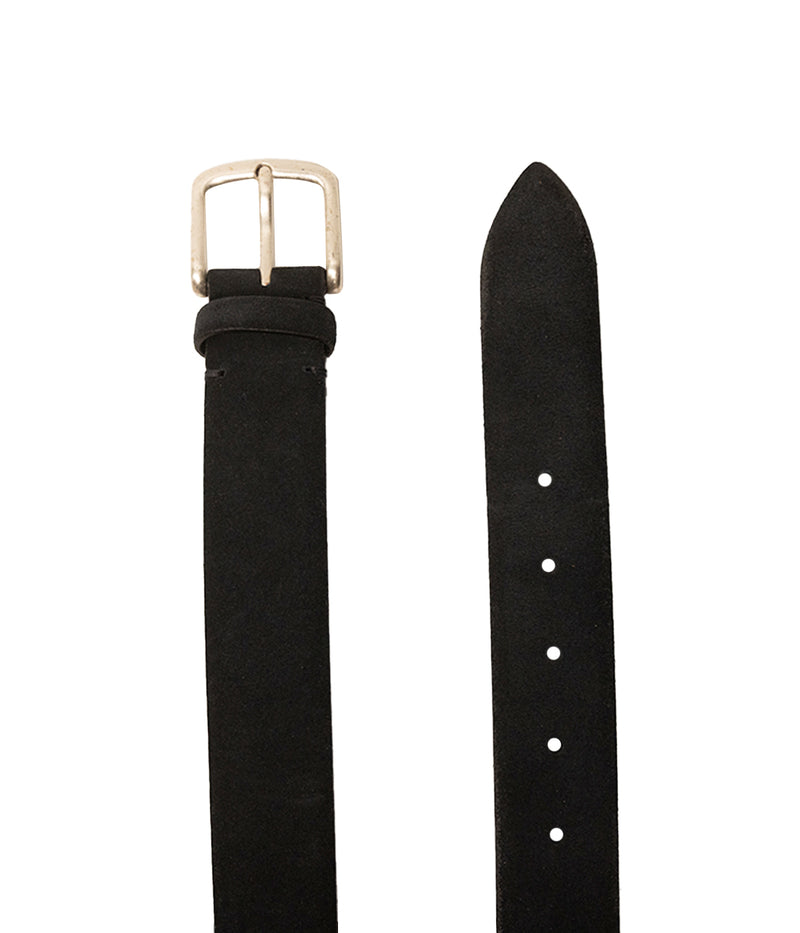 Velour Belt in Nero