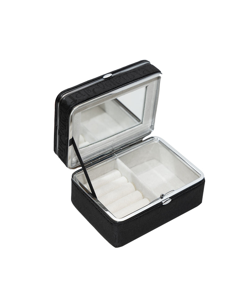 5 Piece Manicure Set in Black Leather