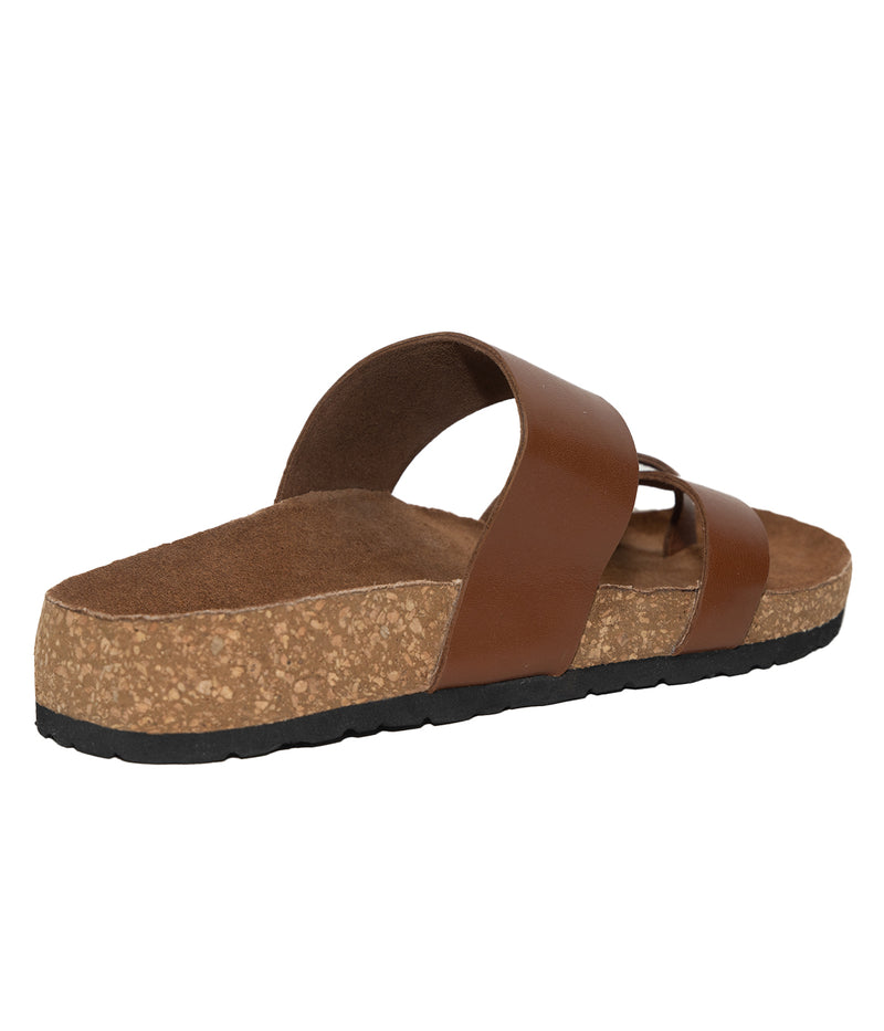 Sandal Leather Shoes in Brown