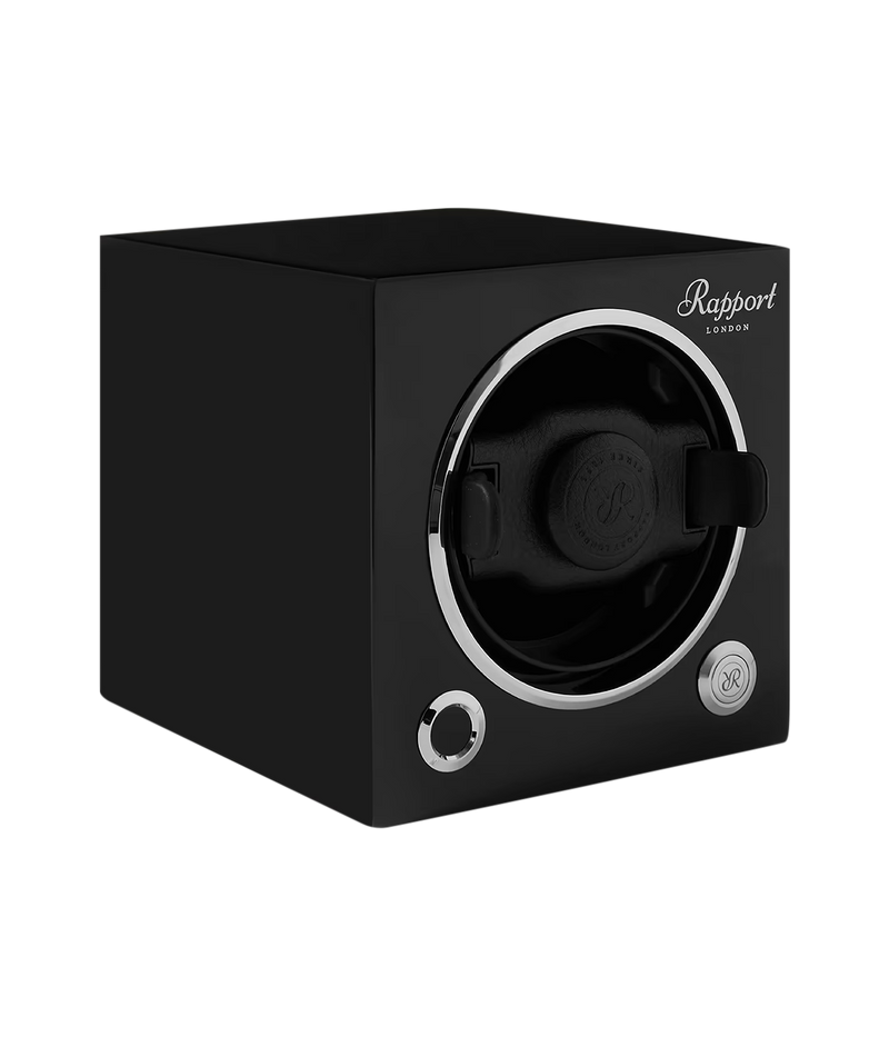 Evolution Cube Watch Winder in Black