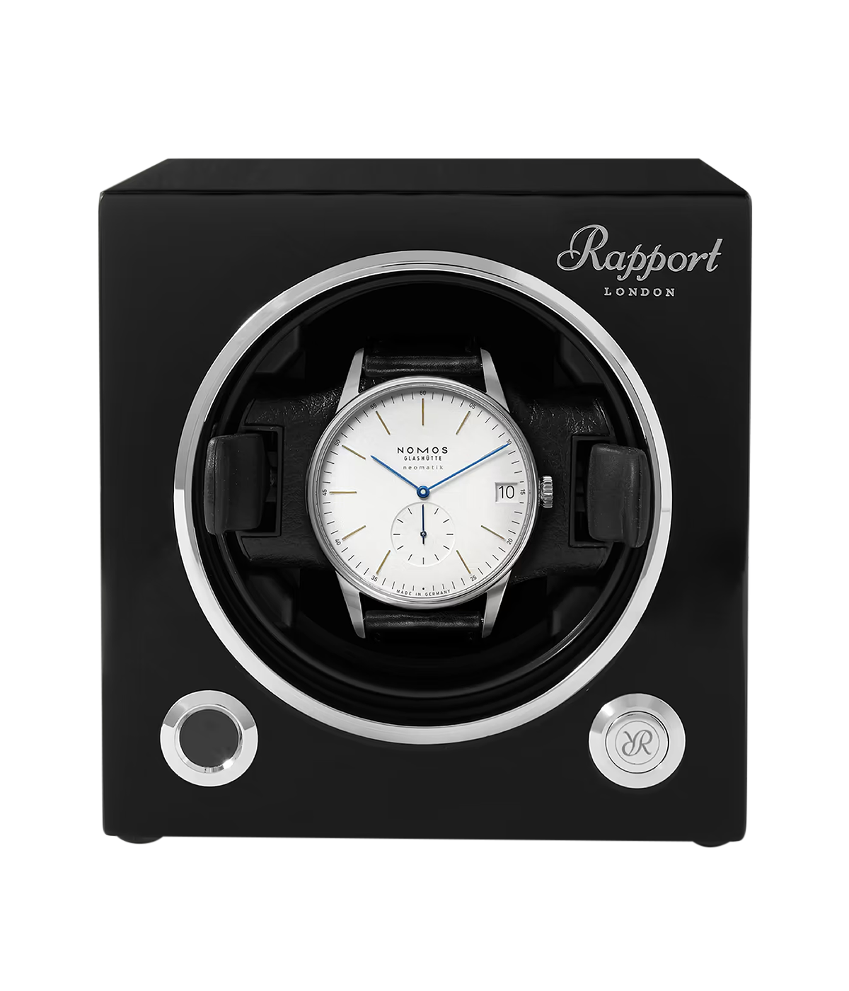 Evolution Cube Watch Winder in Black