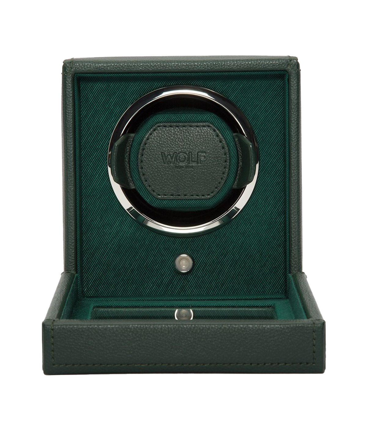 Evolution Cube Watch Winder in Racing Green