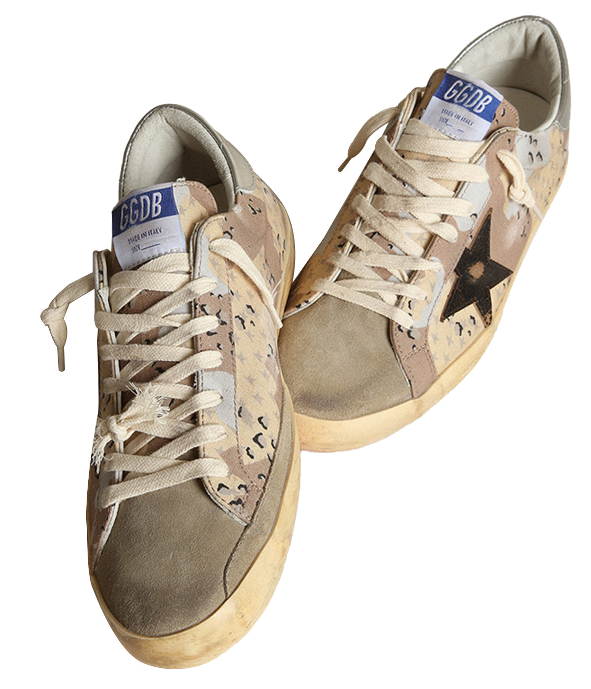 Super-Star Camouflage Ripstop in Desert Camouflage Silver