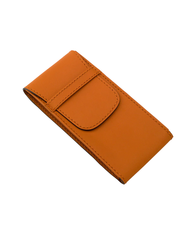 Hyde Park Single Watch Pouch in Tan