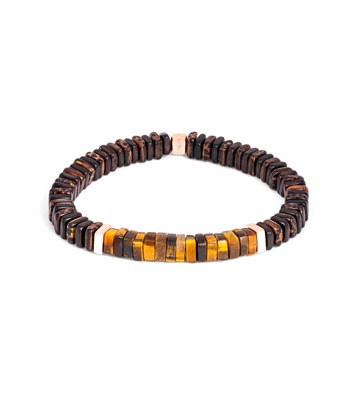 Legno Lapis Bracelet in Caramel Brown