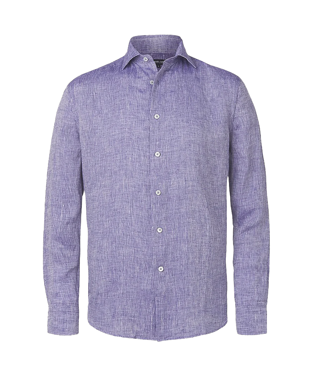 Antonio Linen Longsleeve Shirt in Melange