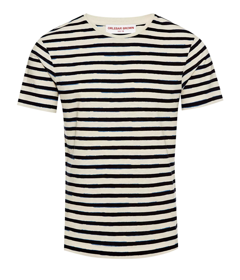OB Classic T-Shirt in Cloud & Night Iris
