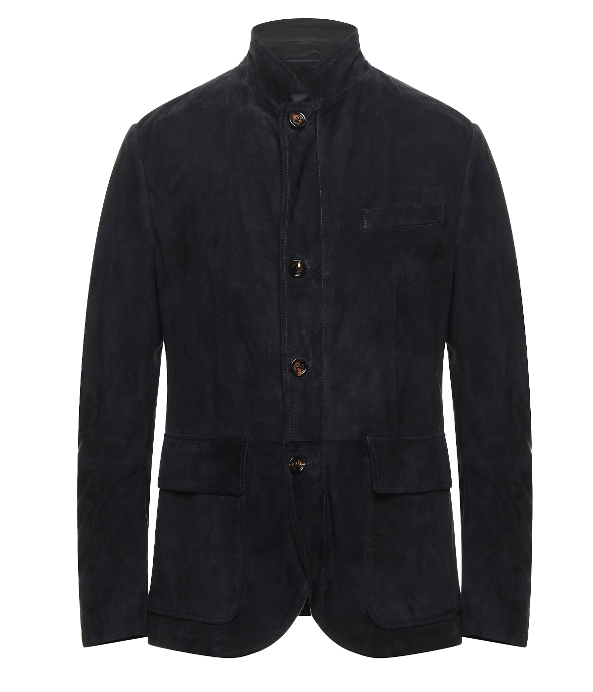 Iconic Suede Jacket in Blue