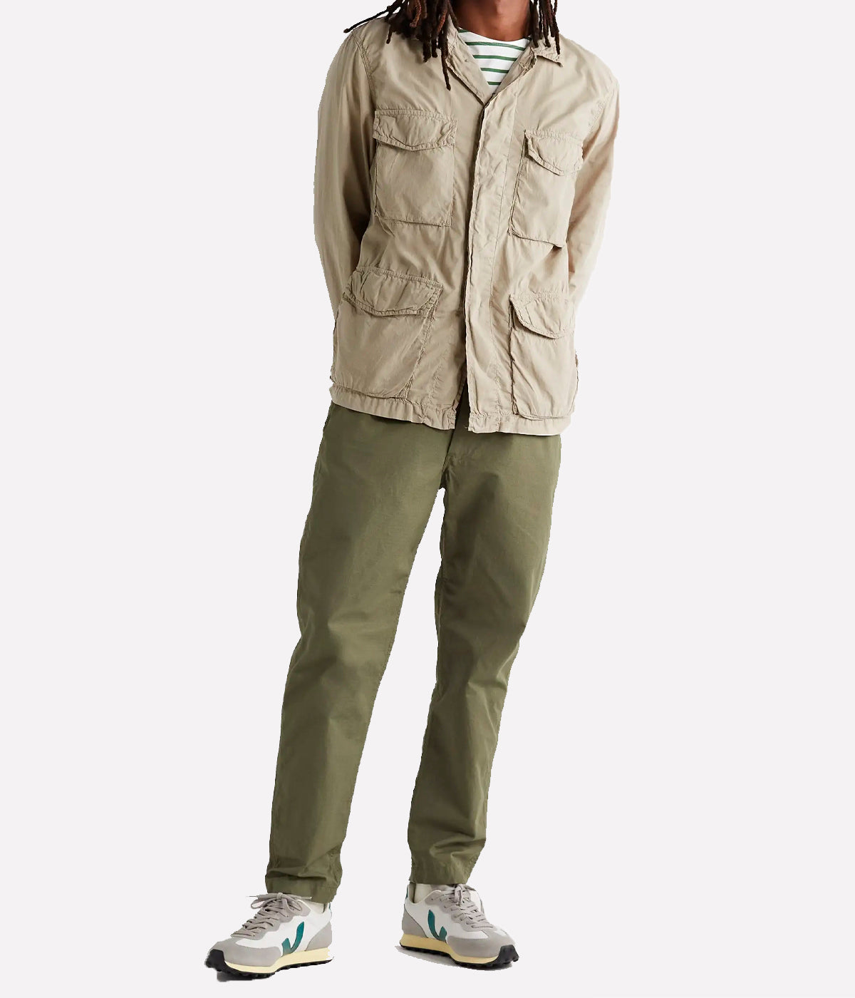 Jamwood Woven Jacket in Mushroom