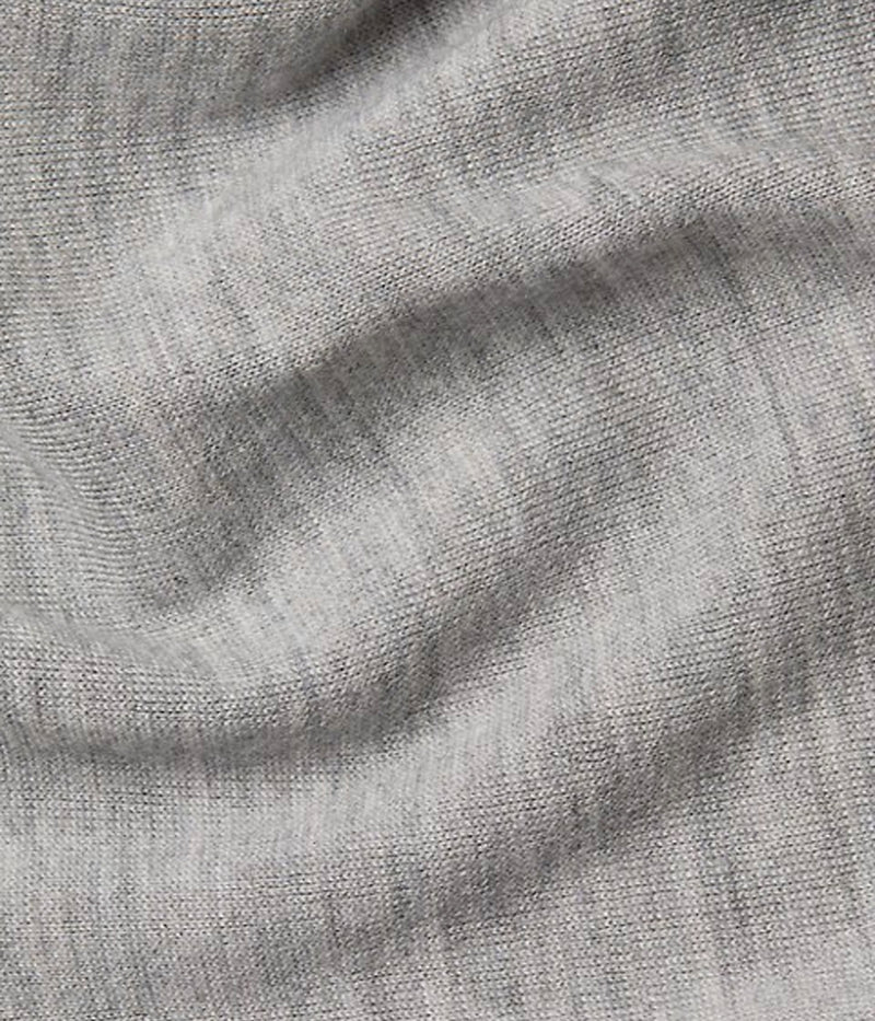 Lightweight Cashmere Pull Over Hoodie in Grey