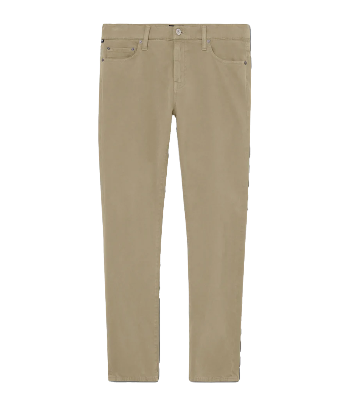A flat lay of the Citizens of Humanity London Slim Taper jeans, showcasing their clean slim, tapered fit and tonal stitching.