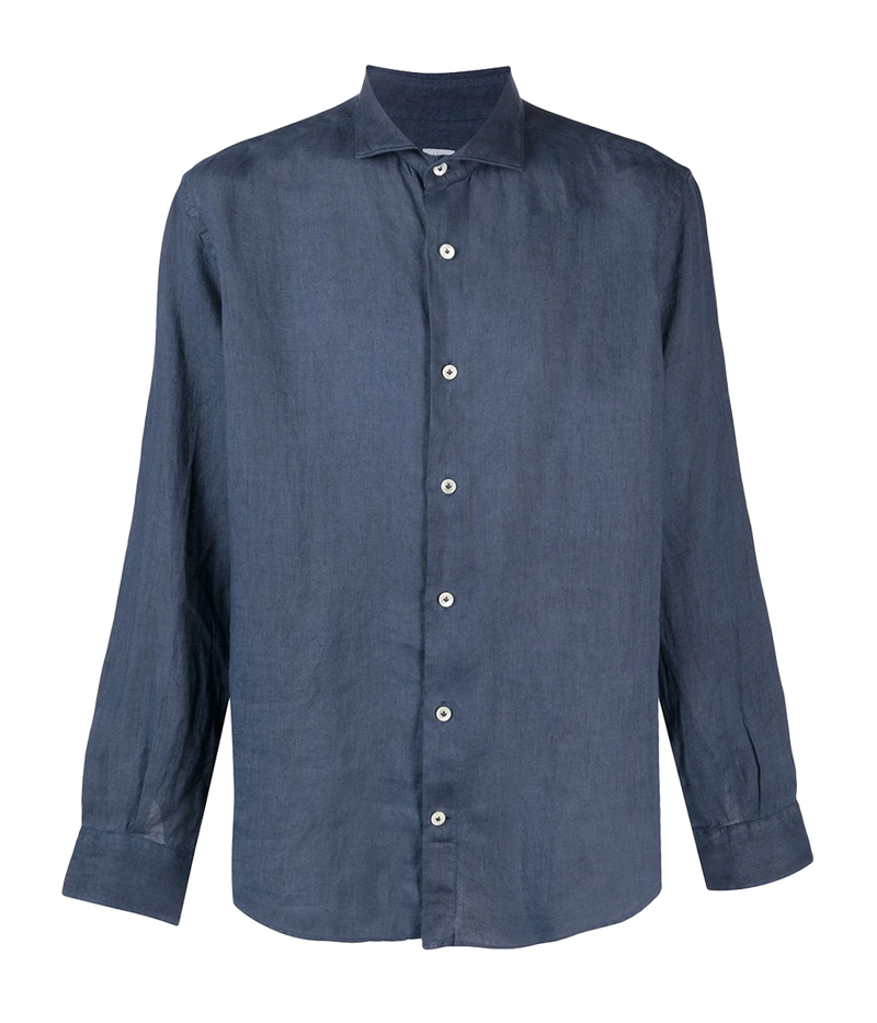 Long Sleeve Dandy Shirt in Blue