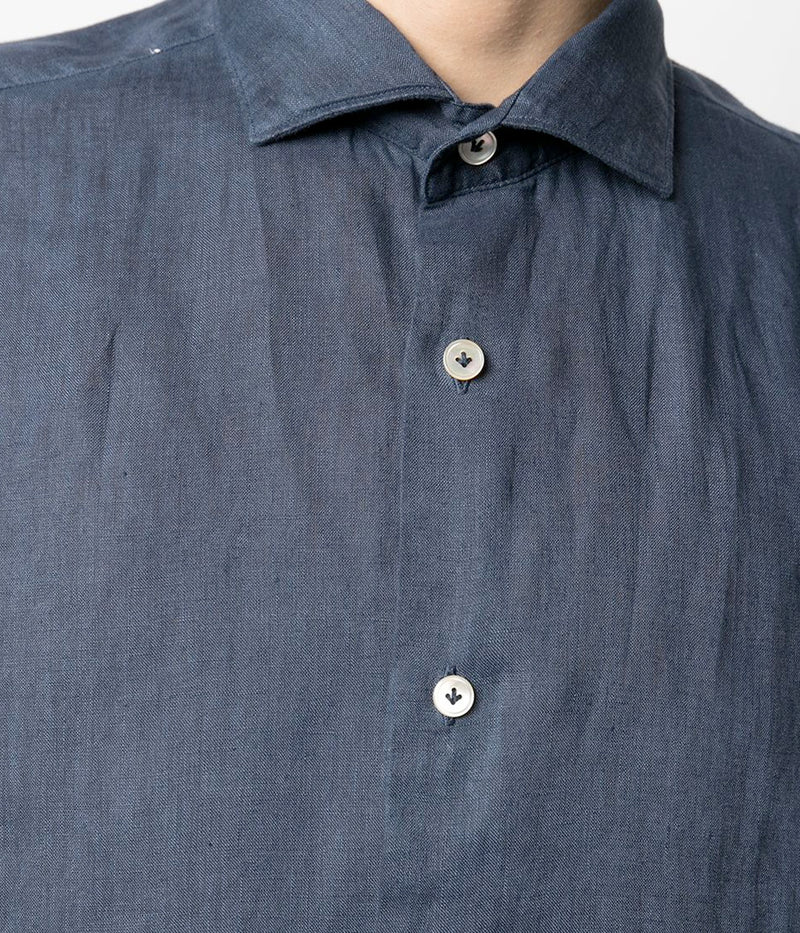 Long Sleeve Dandy Shirt in Blue