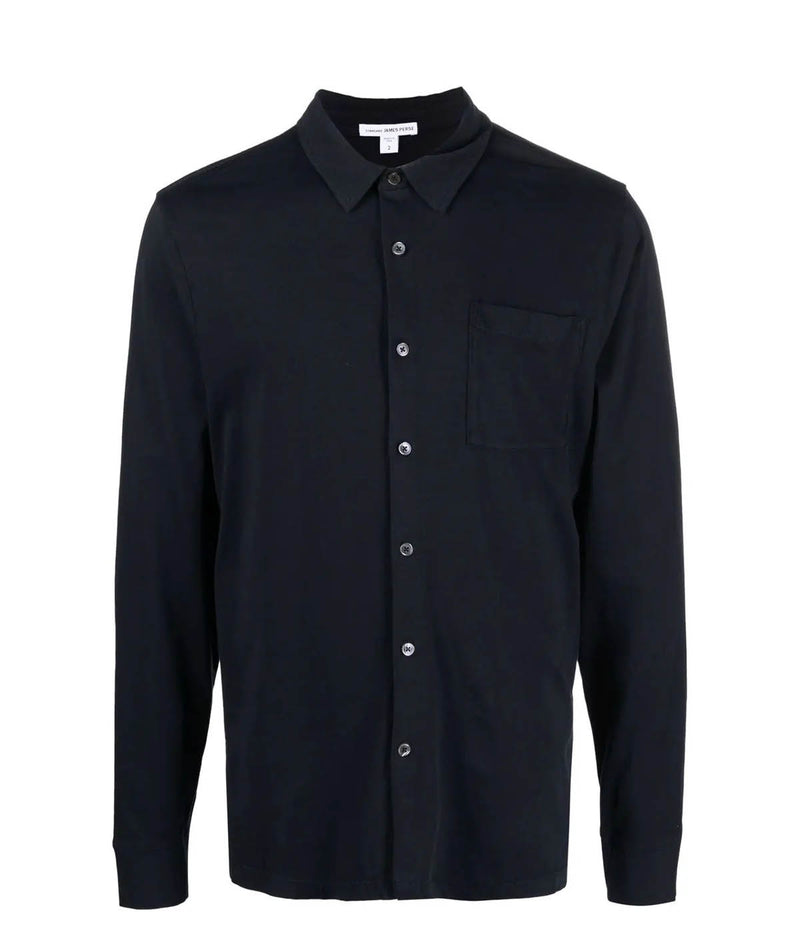 Longsleeve Knit Shirt in Deep