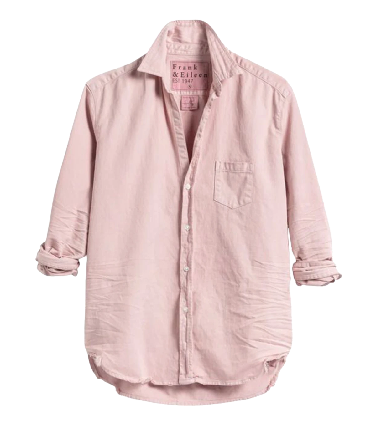 Luke Woven Shirt in Dirty Ballerina