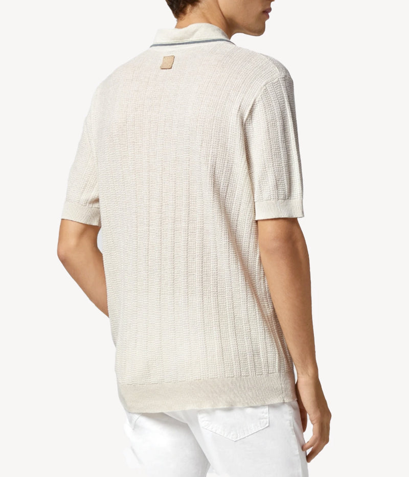 Maglia Polo in White