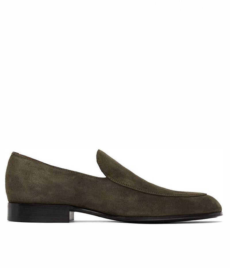 Marcello in Suede Dark Olive