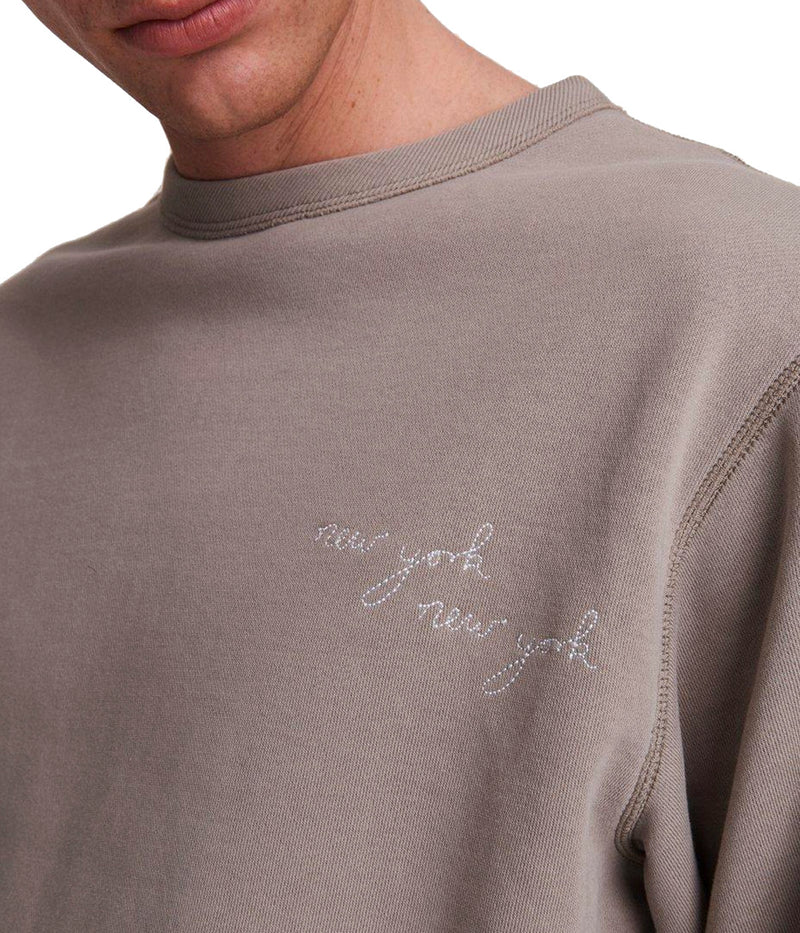 New York Sweatshirt in Vintage Khaki