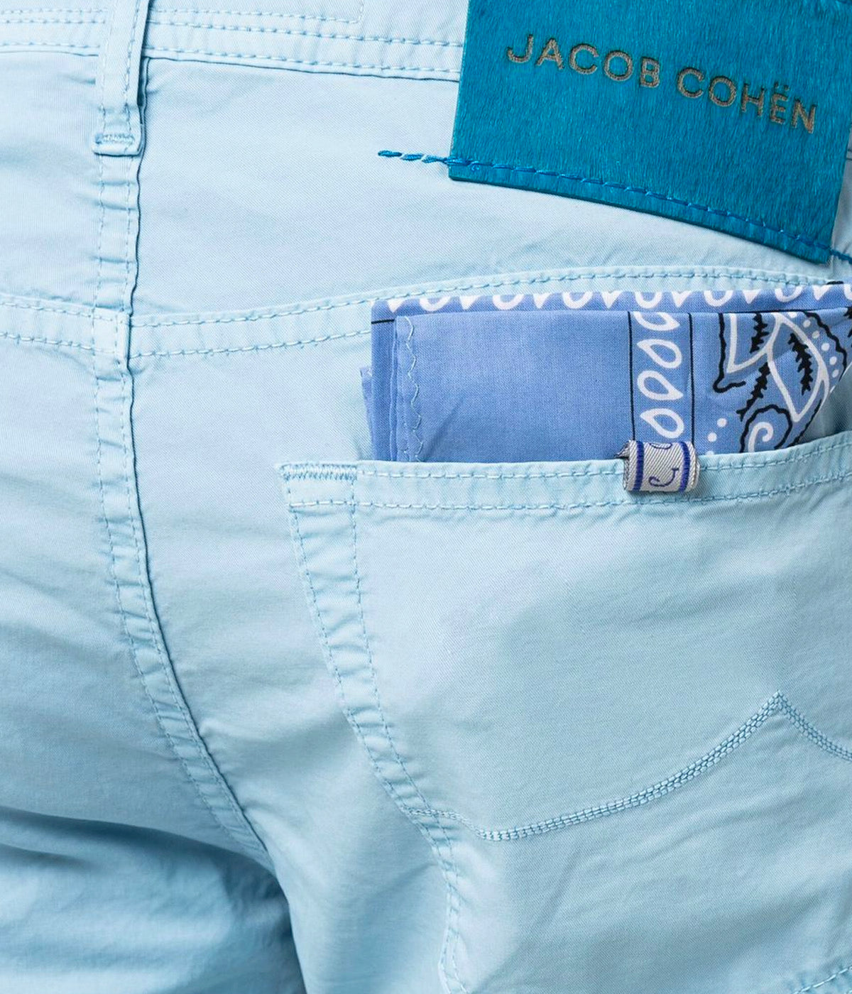 Nick 5 Pocket Slim Fit Jean in Light Blue