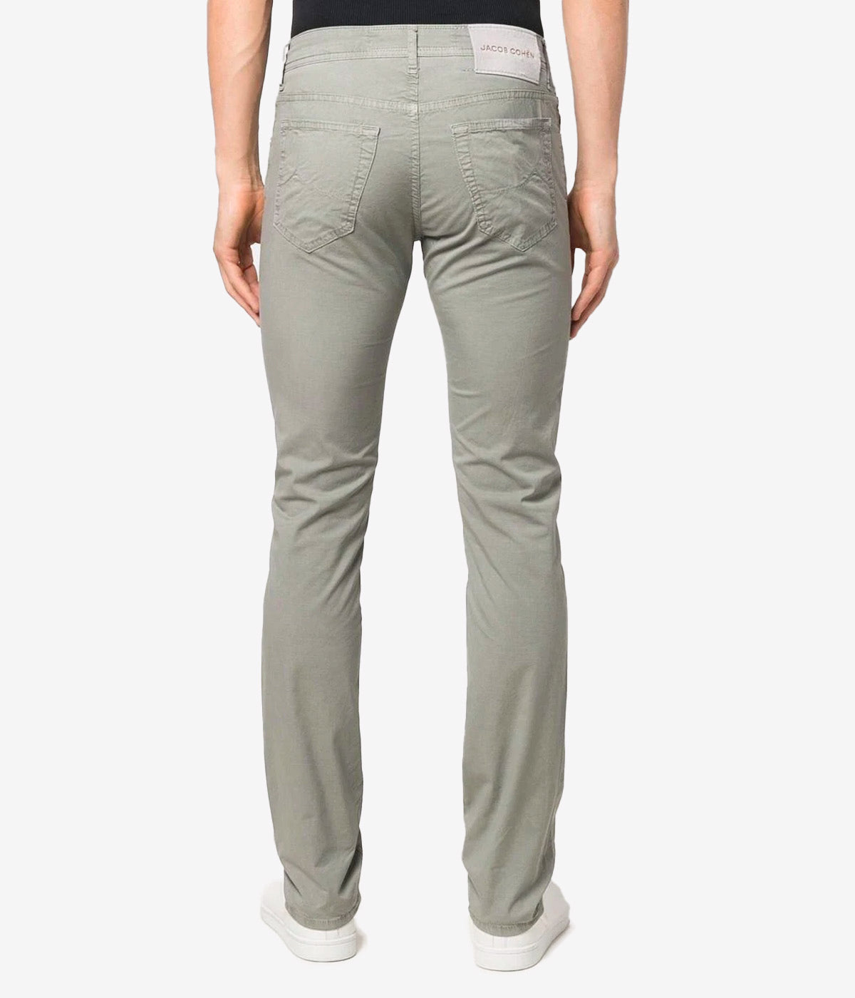 Nick 5 Pocket Slim Fit Pant in Medium Grey