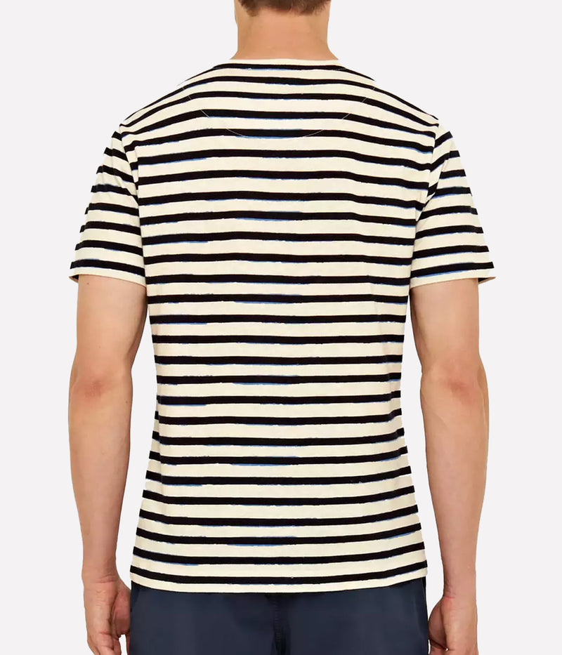 OB Classic T-Shirt in Cloud & Night Iris