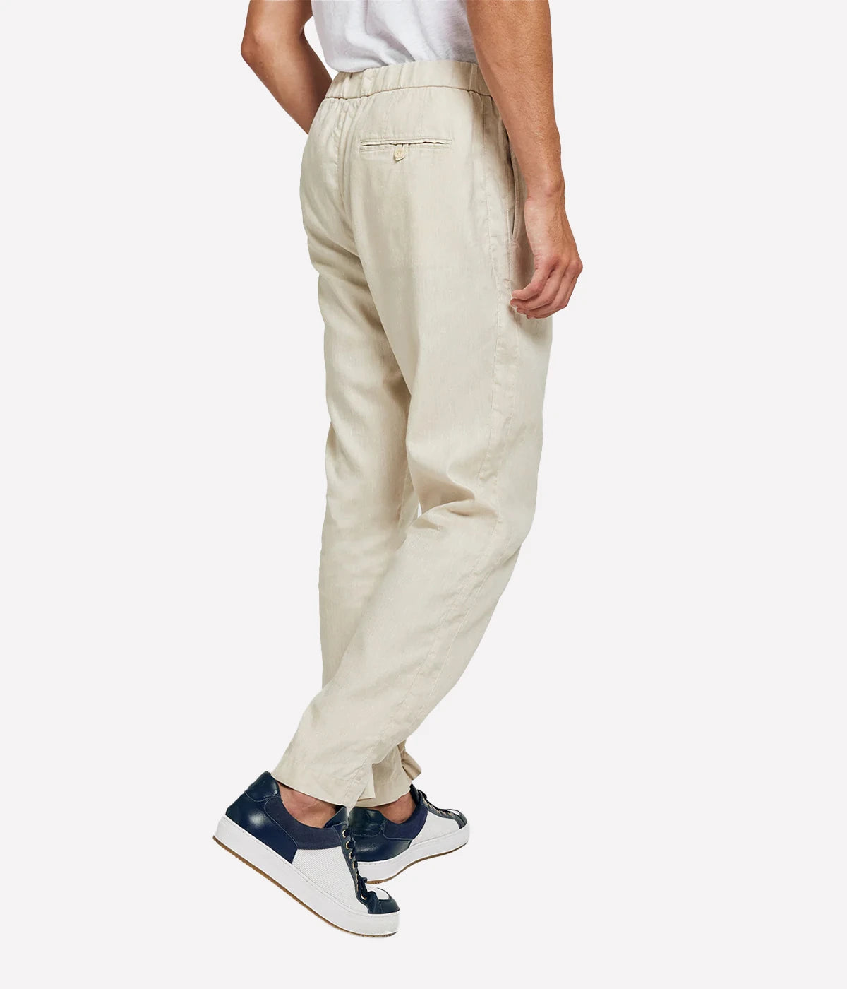 Oscar Linen Chinos in Straw