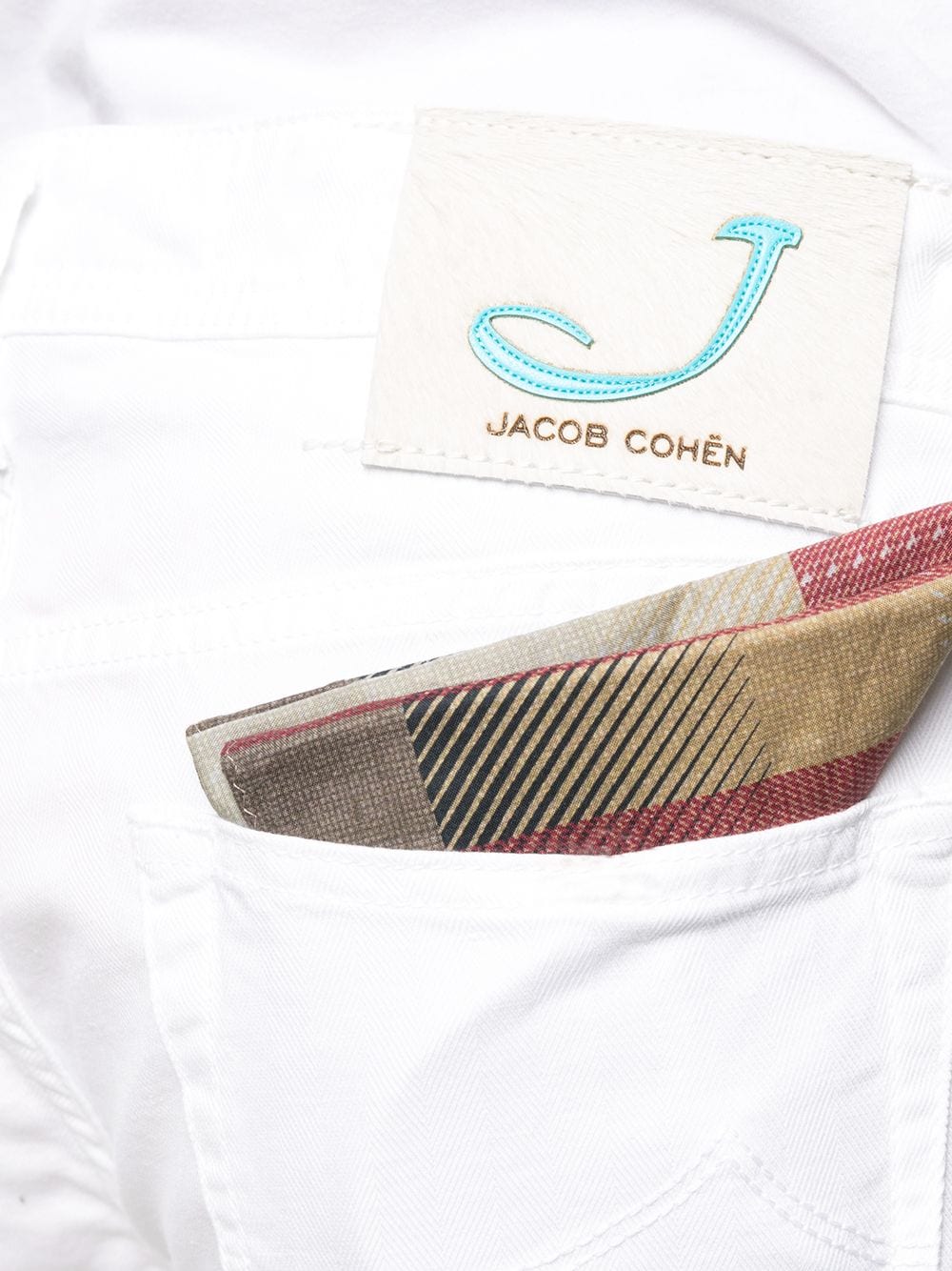 Pisa Denim in Bianco Ottico White
