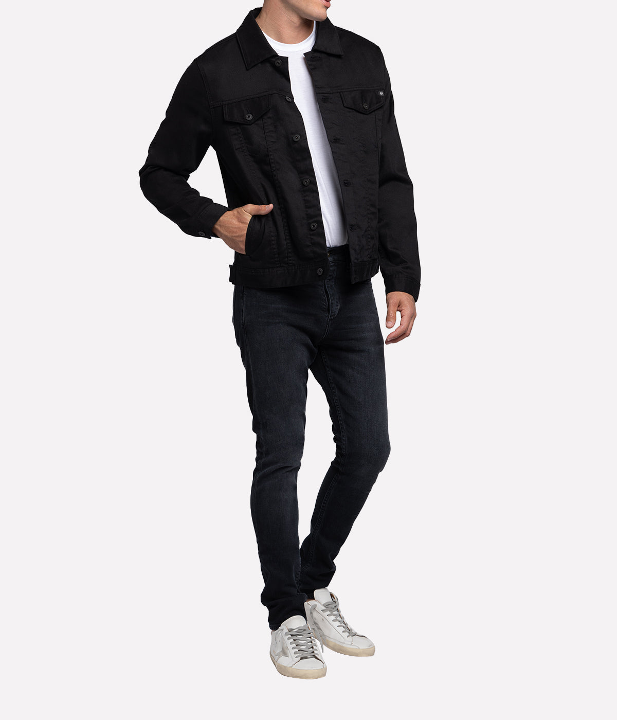 Dart Jacket in Fathom