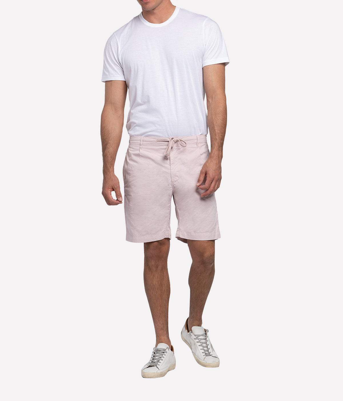 Tank Woven Shorts in Faded Pink