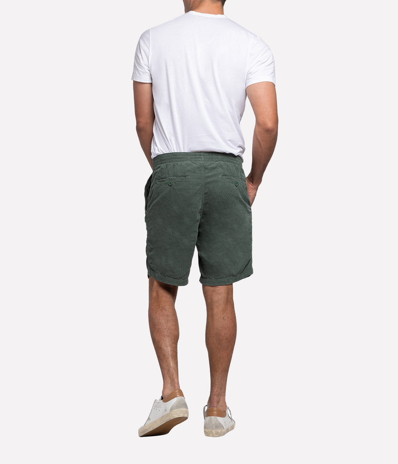 Gimmy Woven Short in Moss
