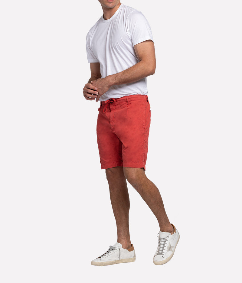Tank Woven Shorts in Brick