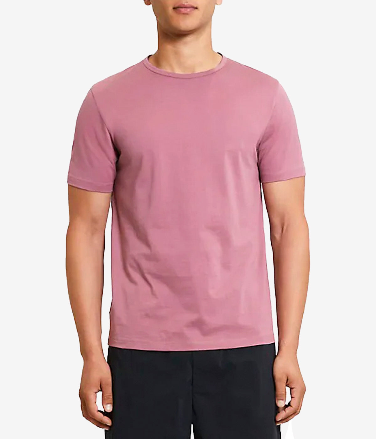 *FINAL SALE* Precise Tee in Luxe Cotton in Light Plum