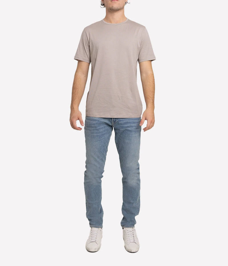 Precise Tee in Luxe Cotton in Opal