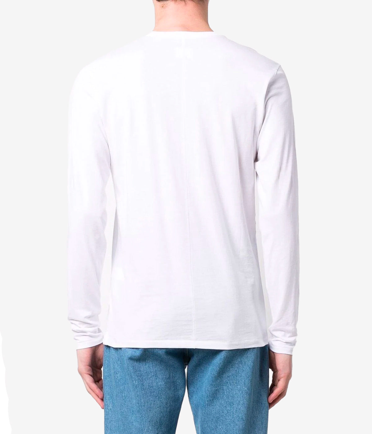 Principle Long Sleeve Base Tee in White