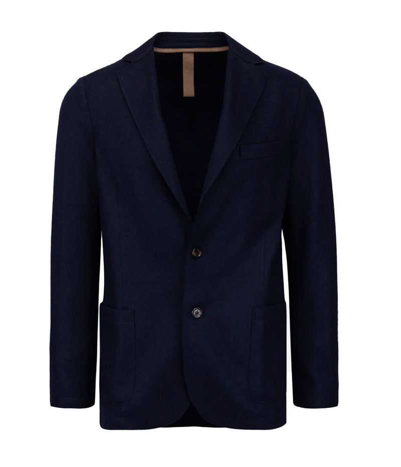 Real Cut Single Breasted Jacket in Blue