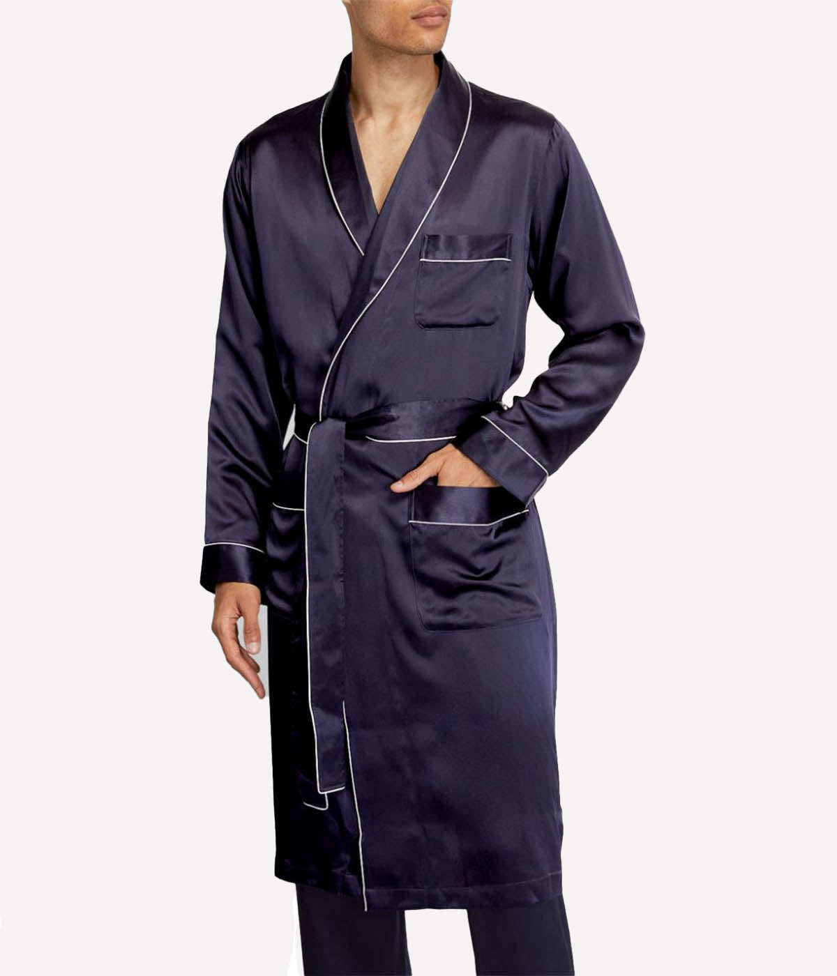 Robe Long in Navy