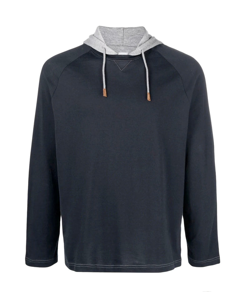 Round Neck Sweater in Blue