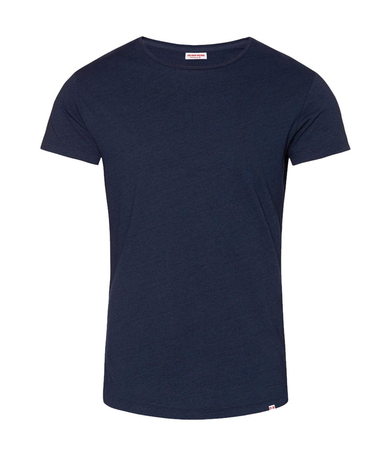 Round Neck T-Shirt in Denim Pigment