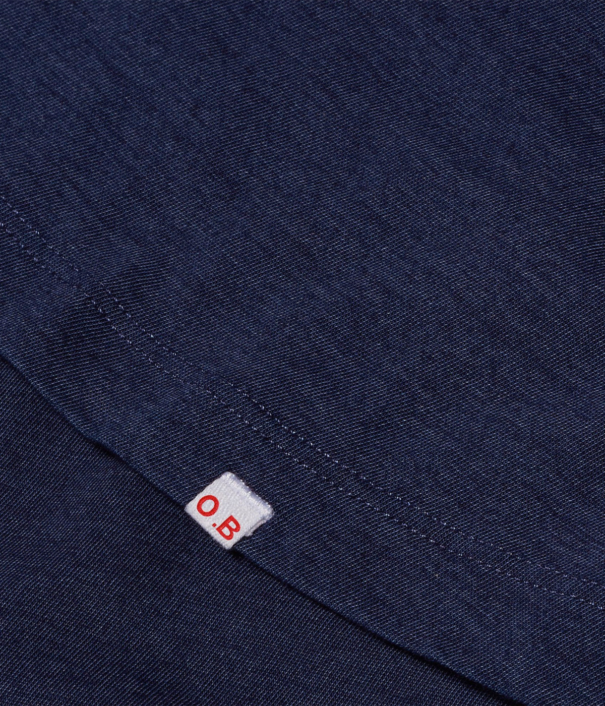 Round Neck T-Shirt in Denim Pigment
