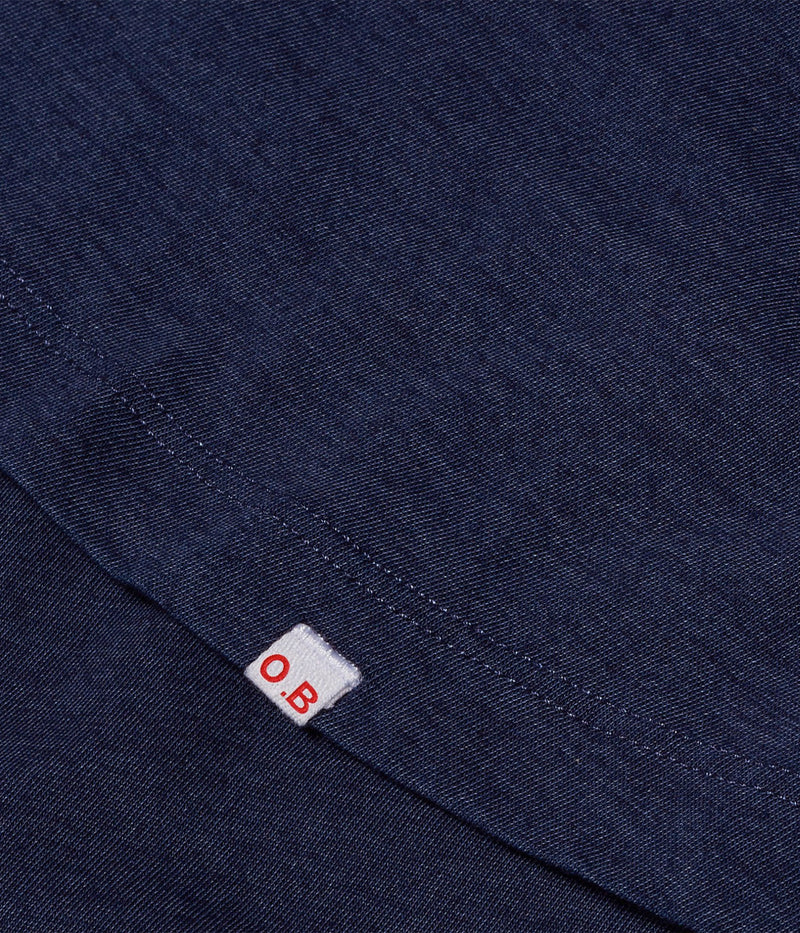 Round Neck T-Shirt in Denim Pigment