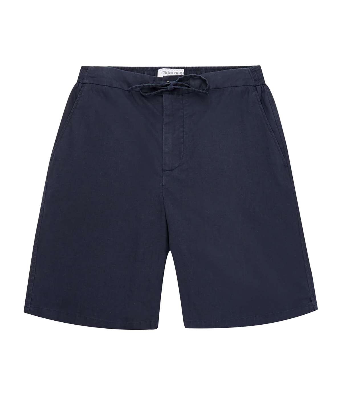 Sergio Stretch Shorts in Navy Blue