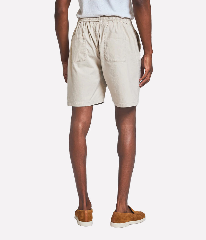 Sergio Stretch Shorts in Beige