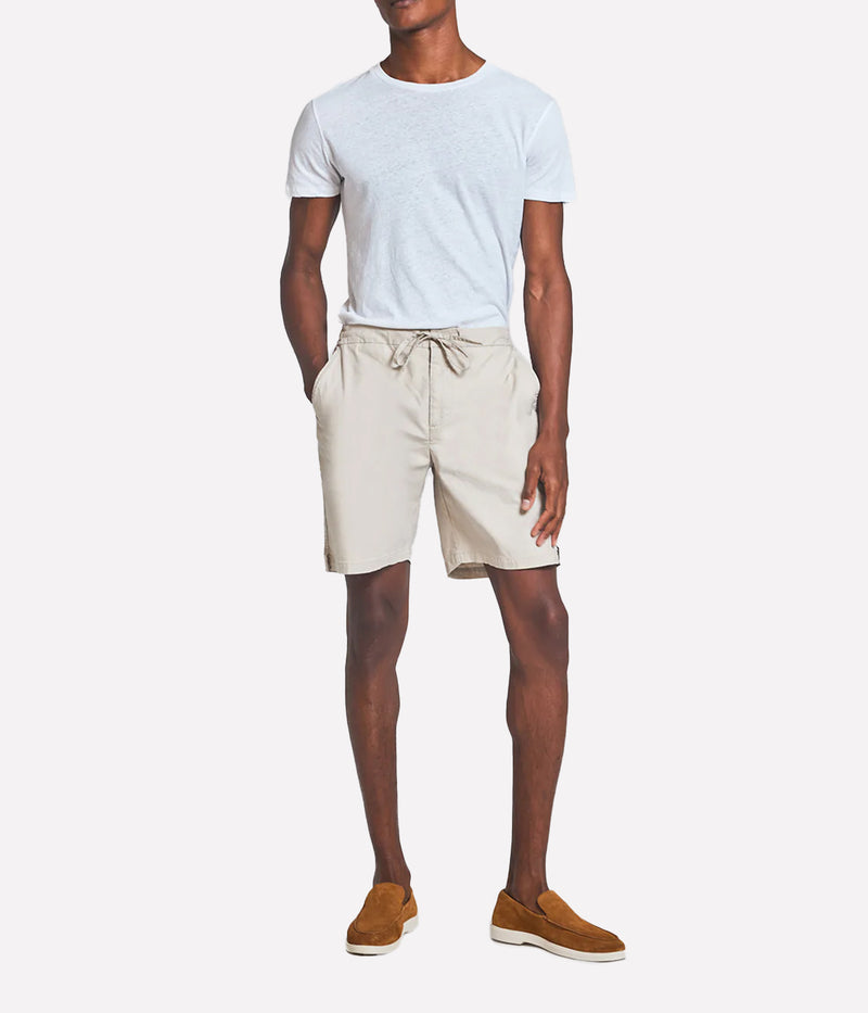 Sergio Stretch Shorts in Beige