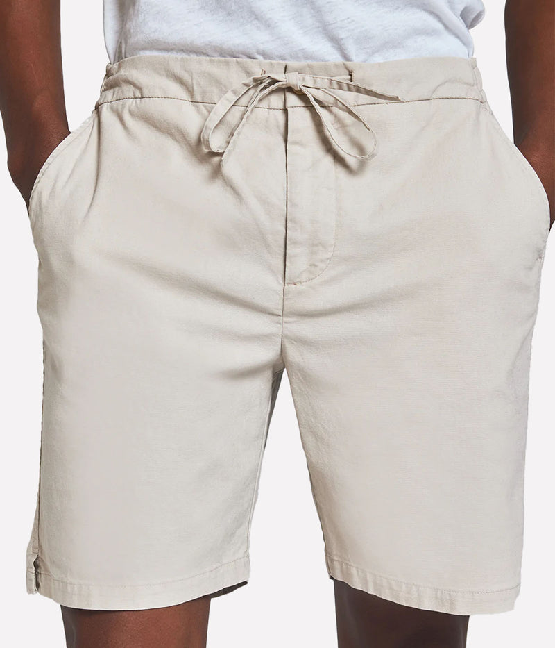 Sergio Stretch Shorts in Beige