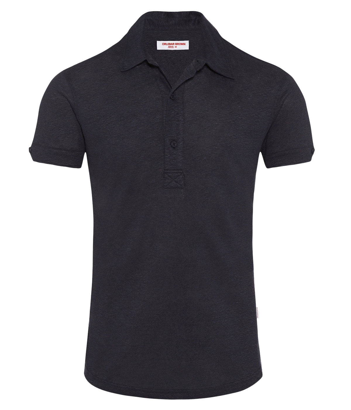 Sebastian Linen Polo in Navy