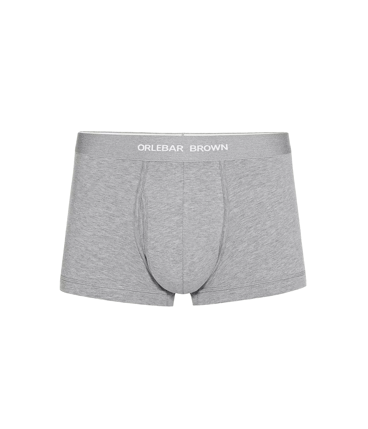 Short Trunk in Pale Grey Melange